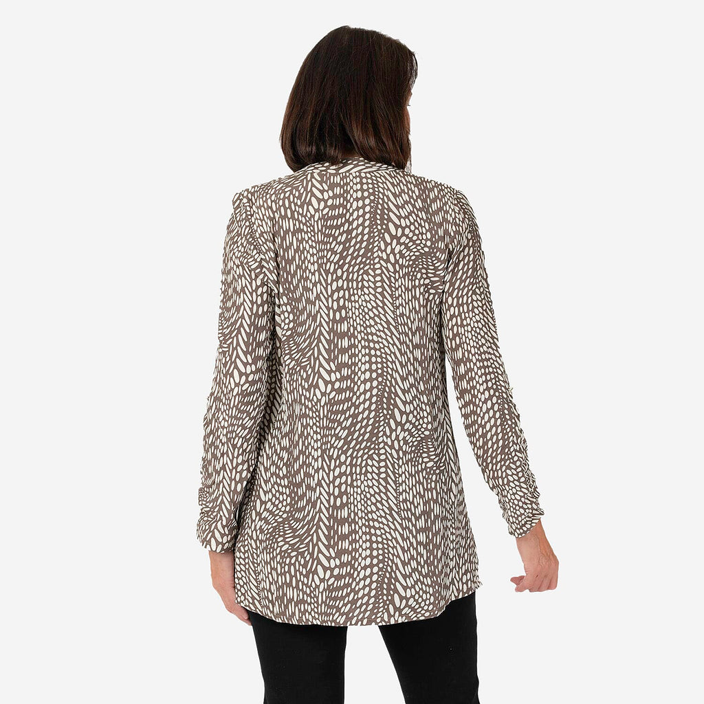 Emily waterfall blouse (Size 12) - MONO