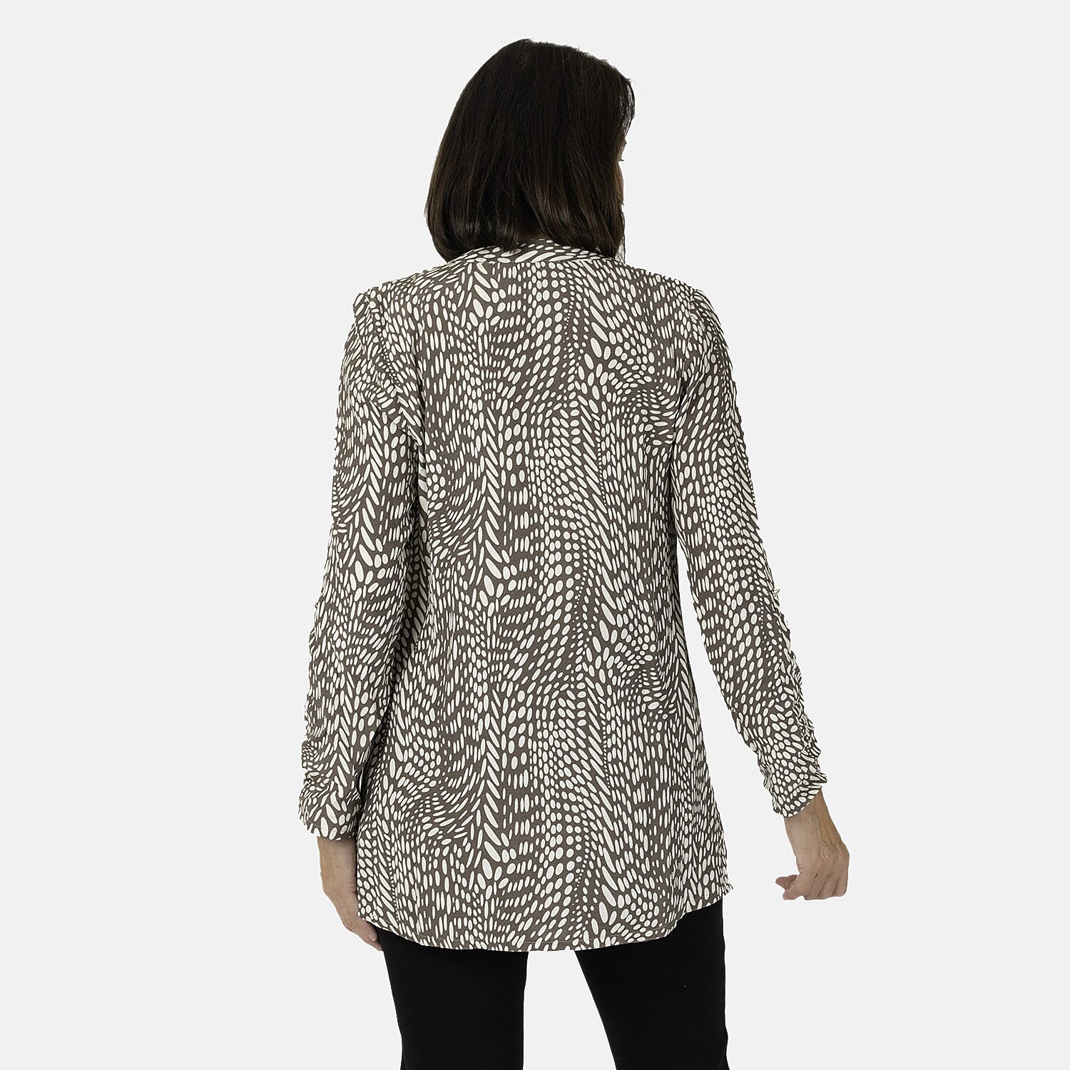 Emily waterfall blouse (Size 12) - MONO