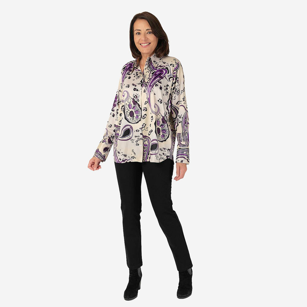 Emily Shirt  - Purple
