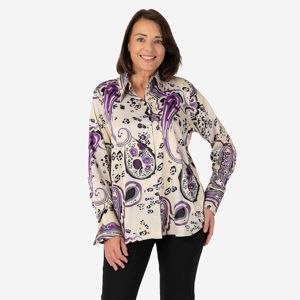 Emily Shirt  - Purple