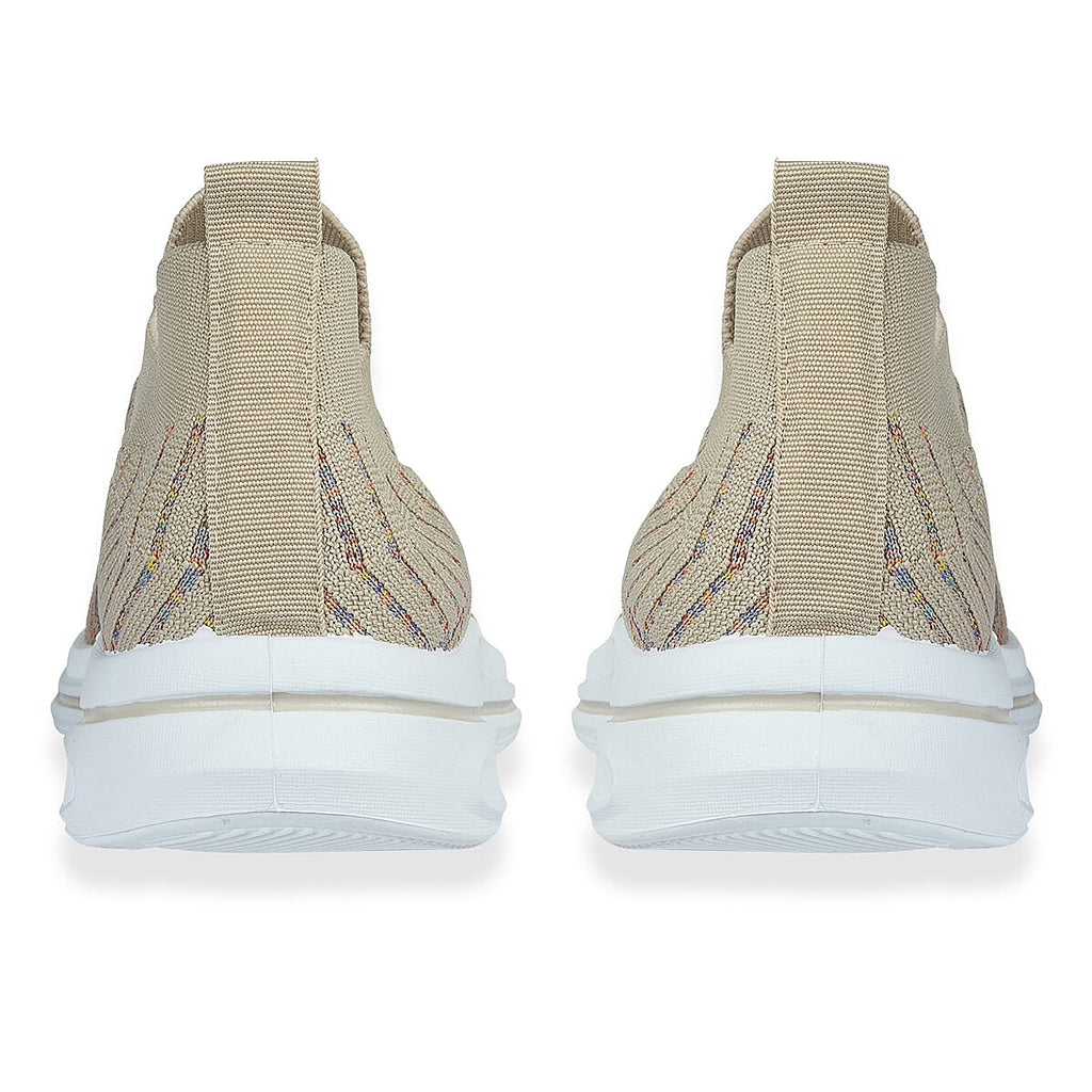 Emma Appletini Fly Knit Casual Trainer (Size 6) - Beige
