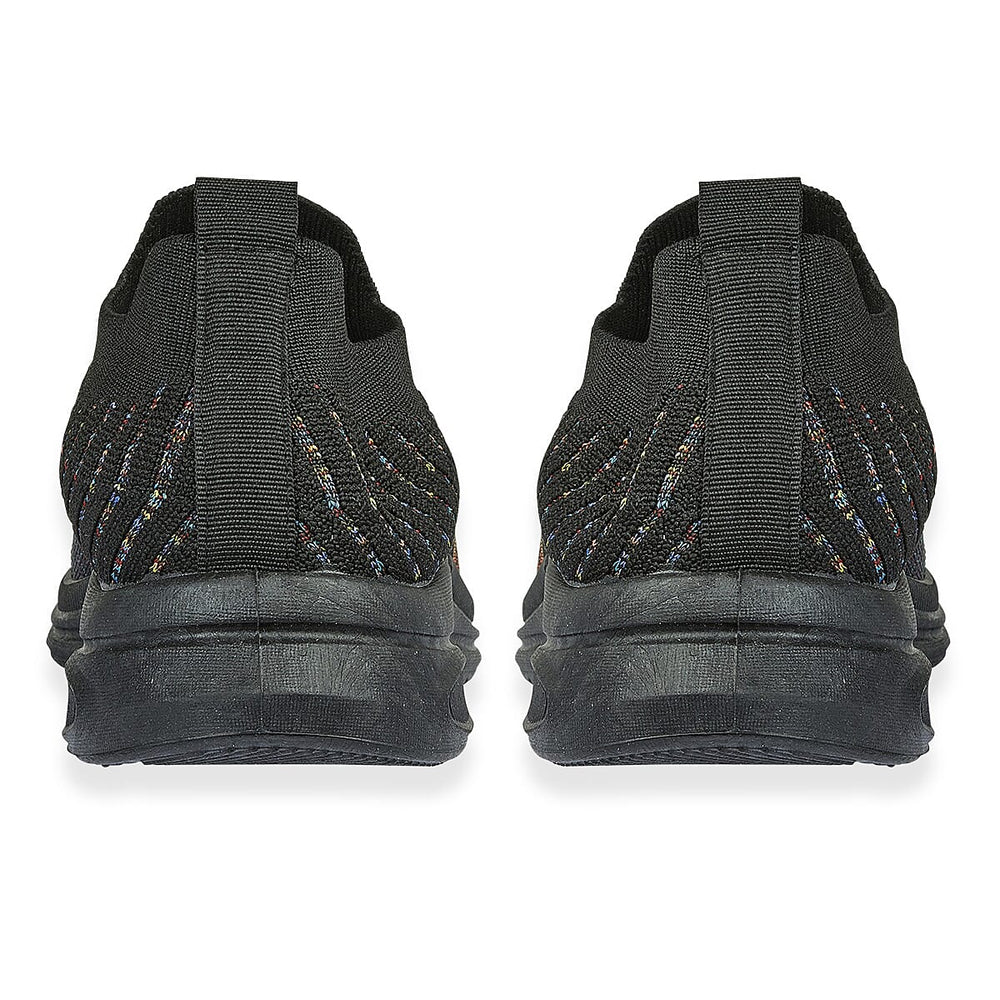 Emma Appletini Fly Knit Casual Trainer (Size 7) - Black