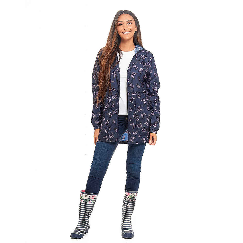 Emma Everyday Essentials Rain coat (Size L) - Navy