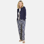Emreco Stretch Jean-Style Jacket (Size 16) - Navy