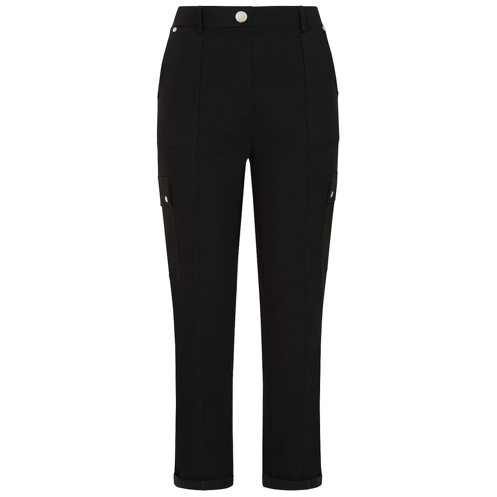 Emreco Combat Style Stretch Utility Bengaline Trousers (Size 14) - Black