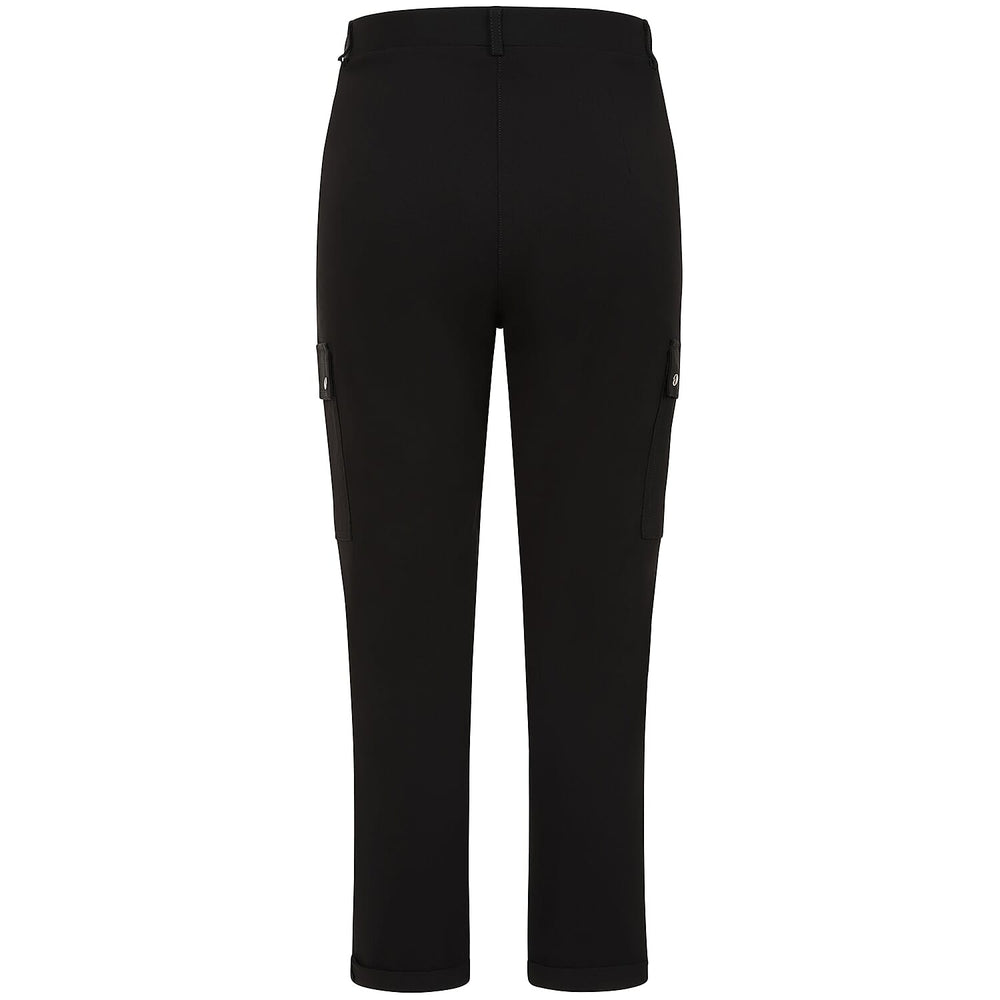 Emreco Combat Style Stretch Utility Bengaline Trousers (Size 14) - Black