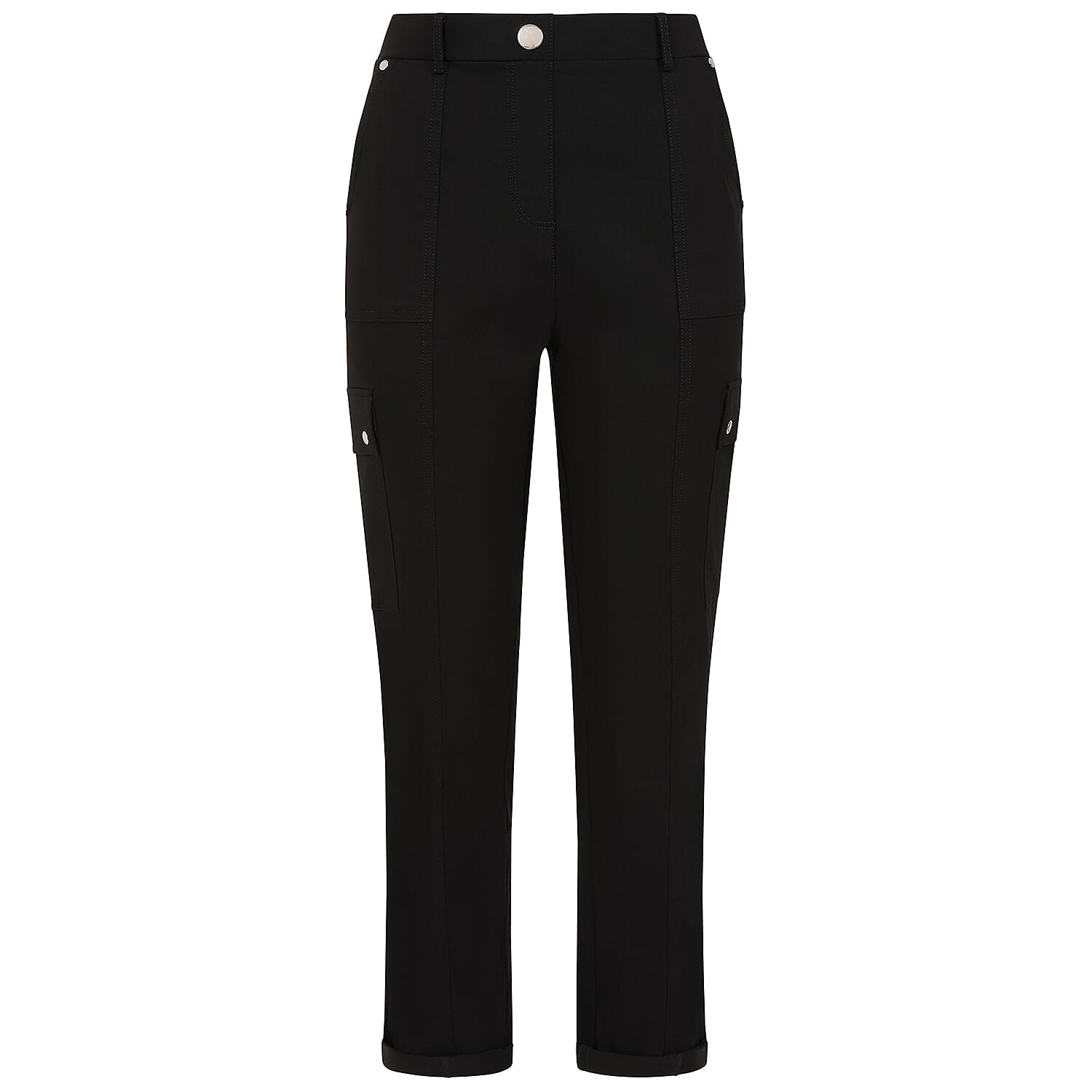 Emreco Combat Style Stretch Utility Bengaline Trousers (Size 16) - Black