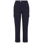 Emreco Combat Style Stretch Utility Bengaline Trousers (Size 10) - Navy
