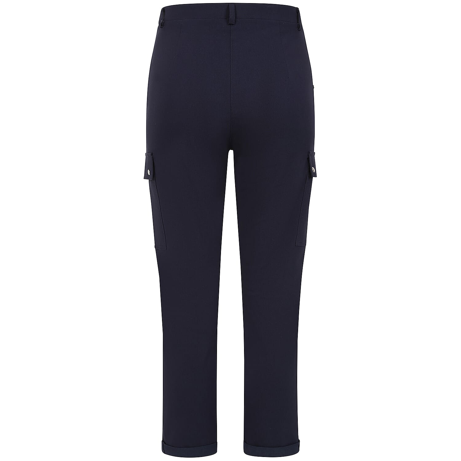 Emreco Combat Style Stretch Utility Bengaline Trousers (Size 10) - Navy