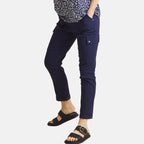 Emreco Combat Style Stretch Utility Bengaline Trousers (Size 10) - Navy
