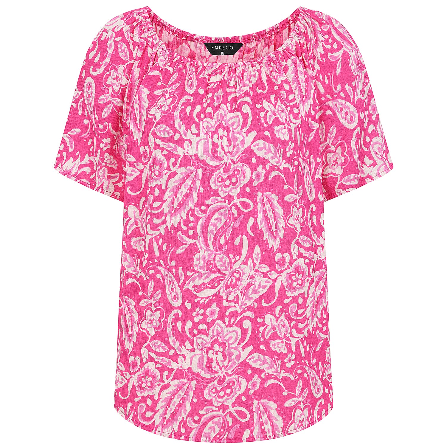 Emreco CRINKLE Knitted Top - Pink