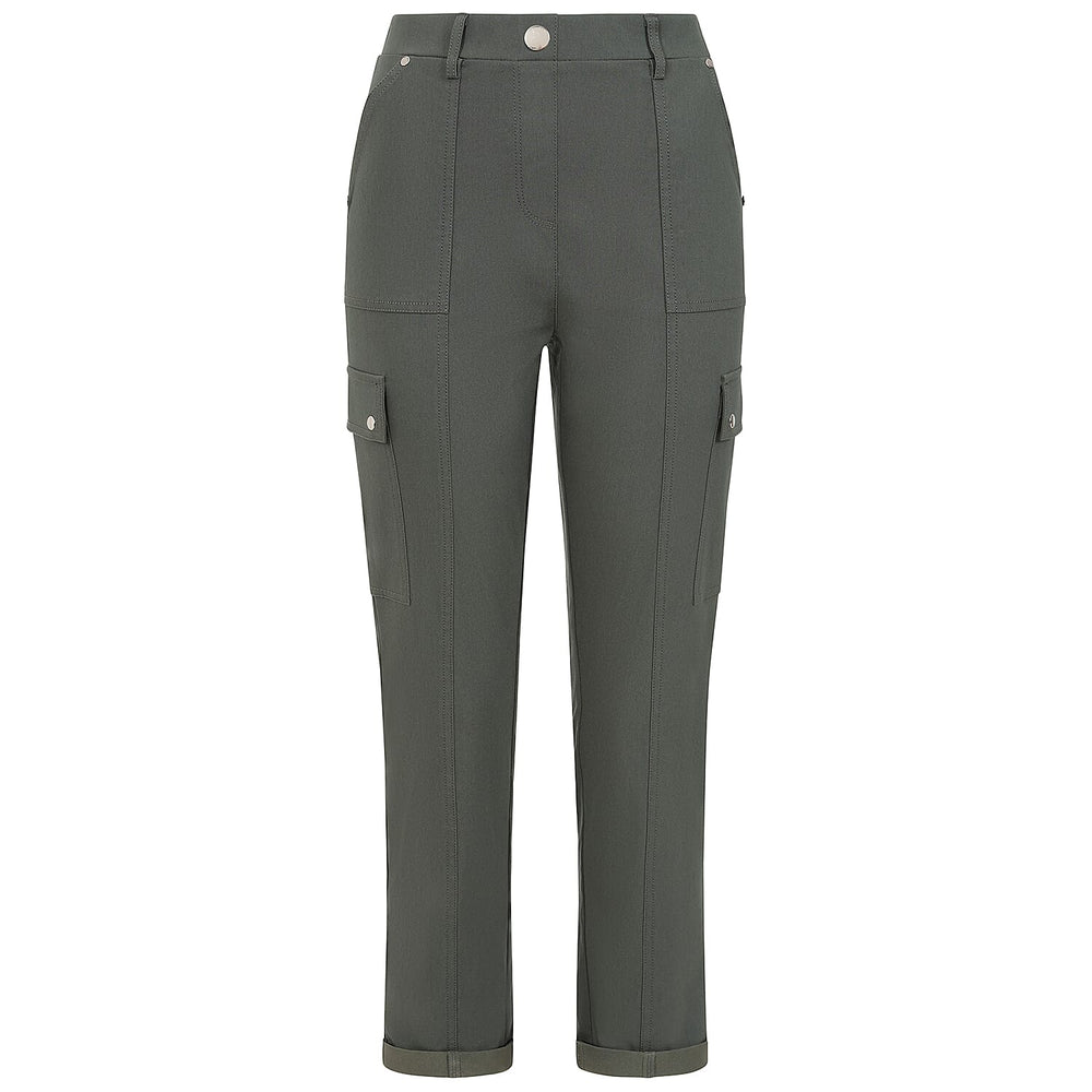 Emreco Cargo Pocket Stretch Combat Utility Trousers (Size 12) - Dark Khaki