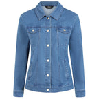 Emreco Classic Denim Jacket (Size 14) - Light Blue