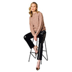 Emreco Faux Leather Jean and Pant-Trouser (Size - 10) - Black