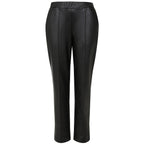 Emreco Faux Leather Jean and Pant-Trouser (Size - 10) - Black