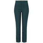 Emreco Fleece Lined Pull On Bengaline Trousers (Size 12)- Winter Teal