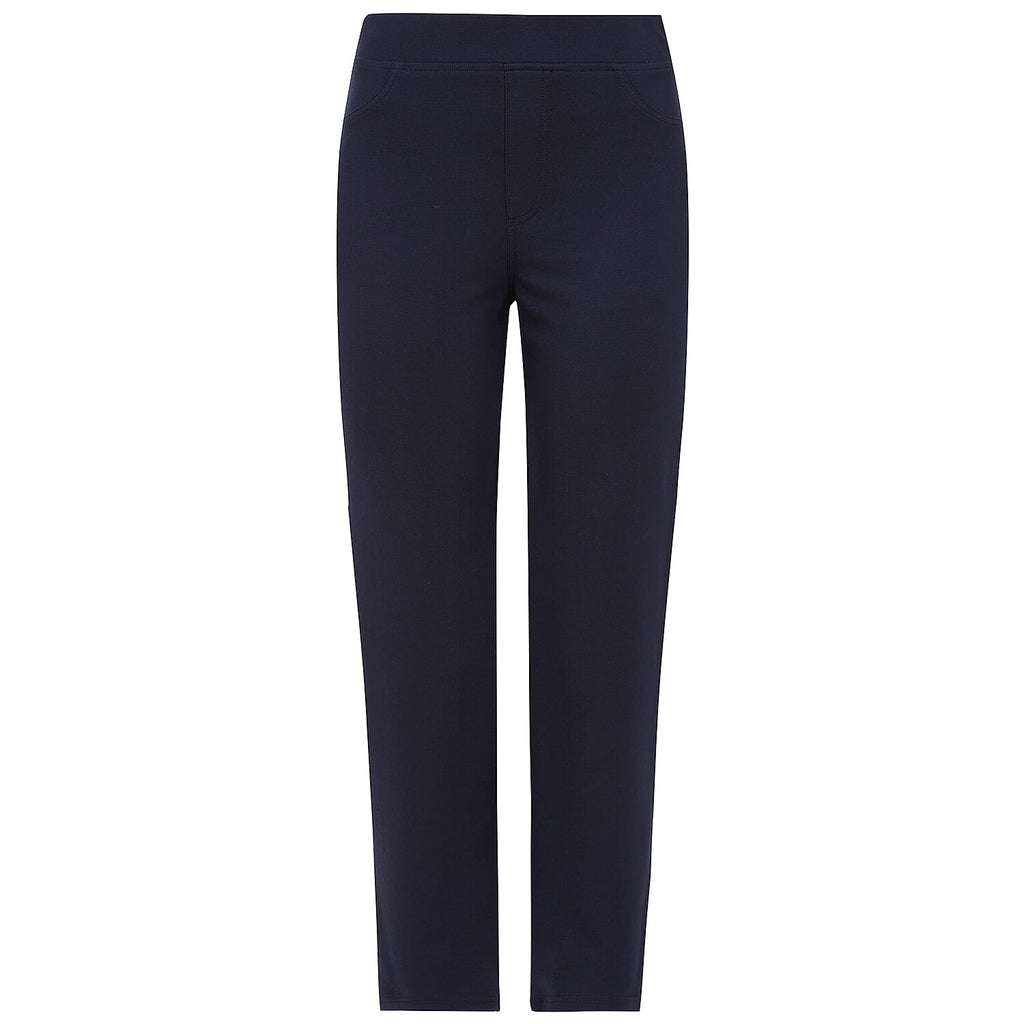 Emreco Jean Style Ponte Stretch Trouser (Size 14) - Navy