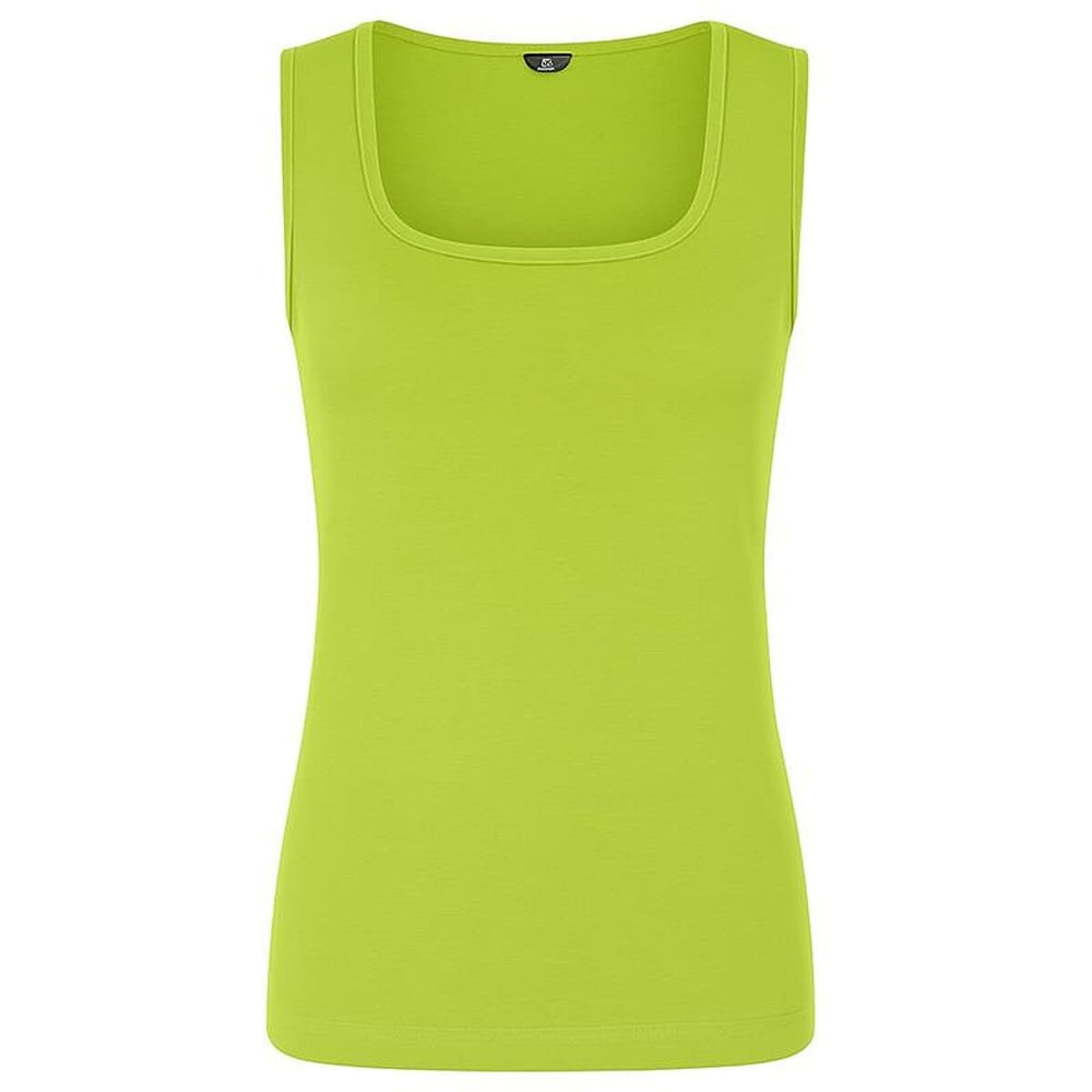 Emreco Square Neck Sleeveless Knitted Vest (Size 14) - Lime
