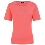Emreco Short Sleeve Crew Neck T-Shirt (Size - 18) - Coral