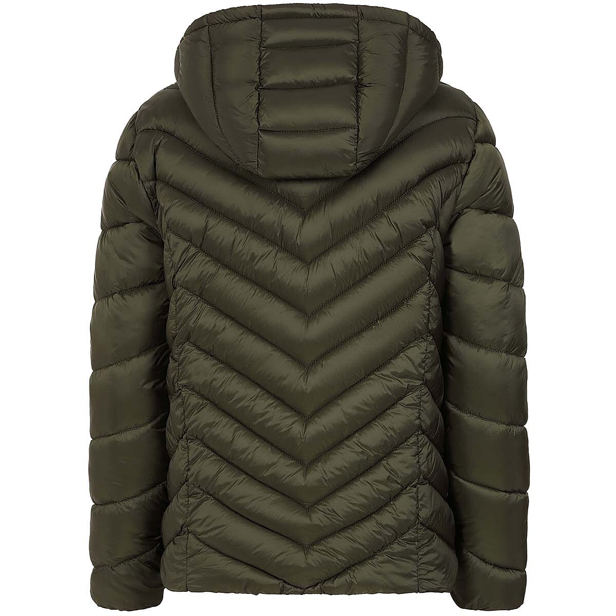 Emreco Long Sleeve Quilted Jacket (Size 10) - Olive