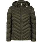 Emreco Long Sleeve Quilted Jacket (Size 14) - Olive