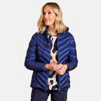 Emreco Long Sleeve Quilted Jacket (Size 16) - Royal