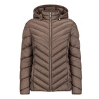 Emreco Long Sleeve Quilted Jacket (Size 18) - Taupe