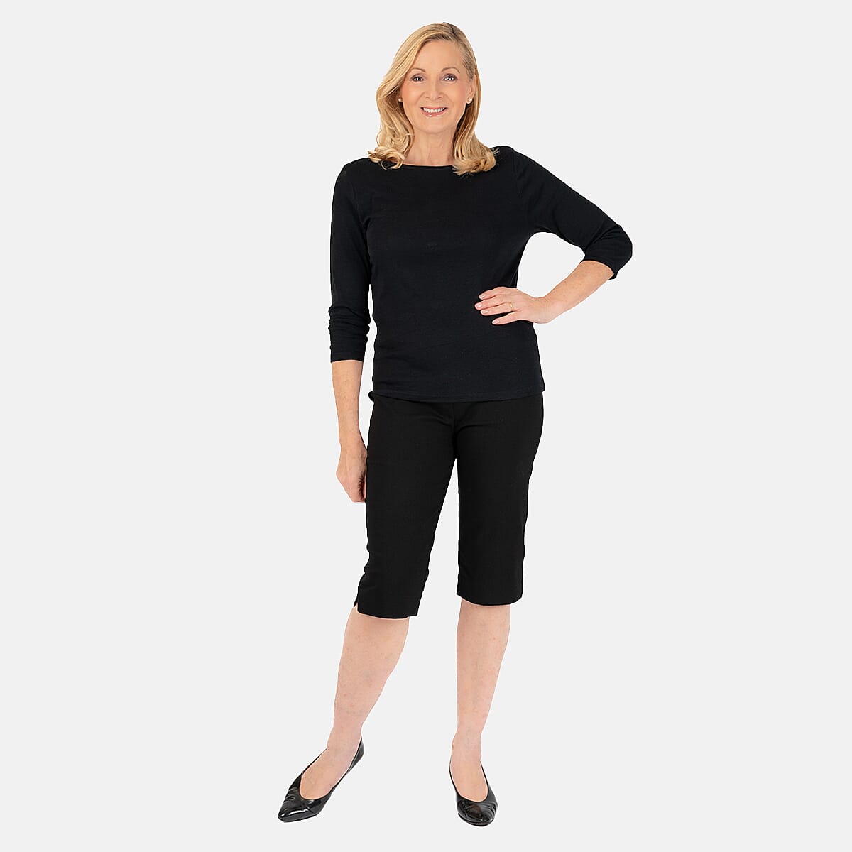Emreco Viscose Short (Size 18) - Black