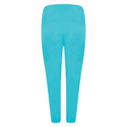Emreco Stretchable Bengaline Crop Trouser (Size 12) - Aqua