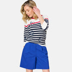 Emreco Tailored Stretch Bengaline Smart Short (Size 10) - Blue