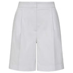 Emreco Tailored Stretch Bengaline Smart Short (Size 20) - White