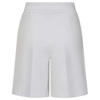Emreco Tailored Stretch Bengaline Smart Short (Size 20) - White