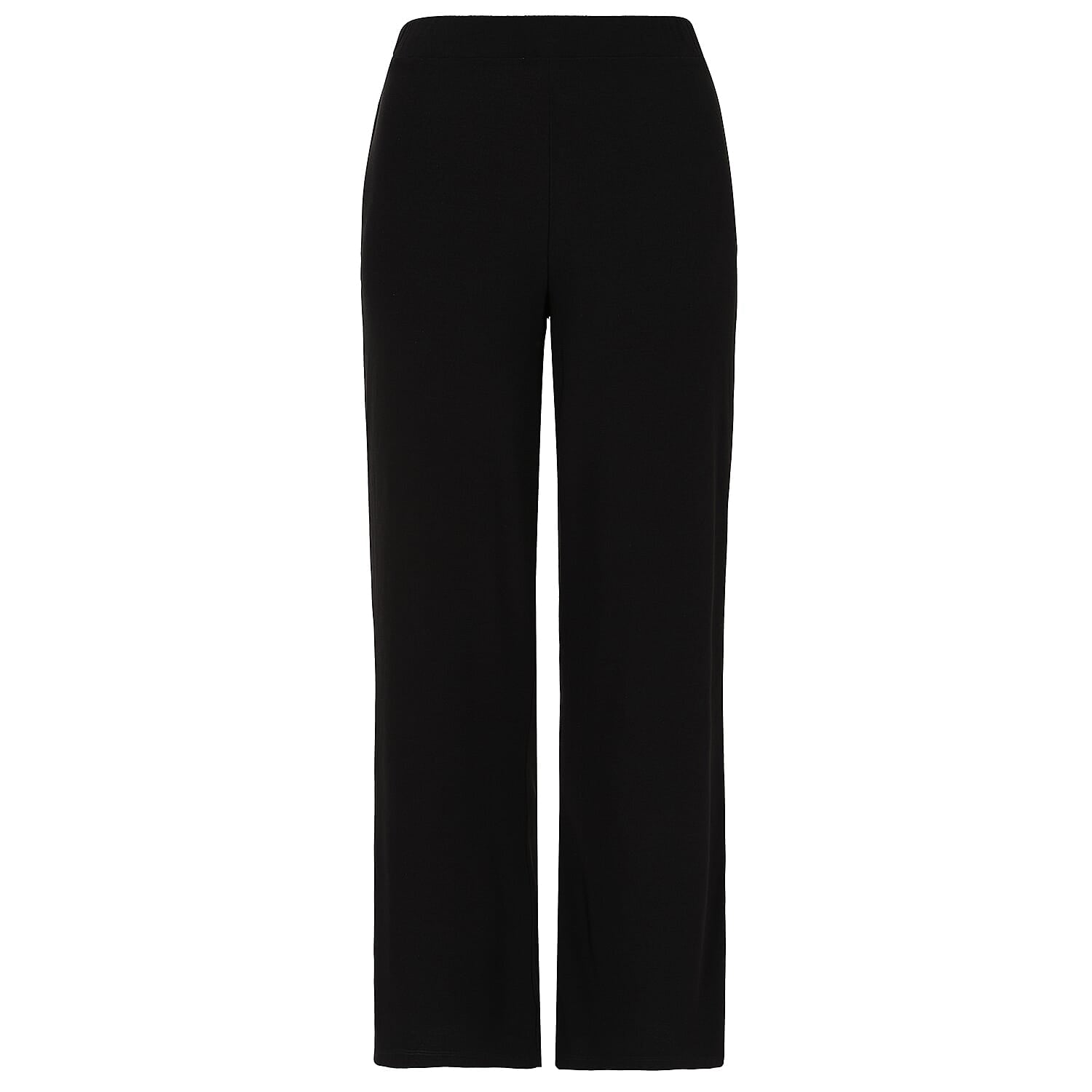 Emreco Wide Leg Ity Pant-Trouser - Black