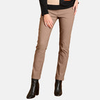 Emreco Fleece Lined Pull On Bengaline Trouser (Size 10) - Stone