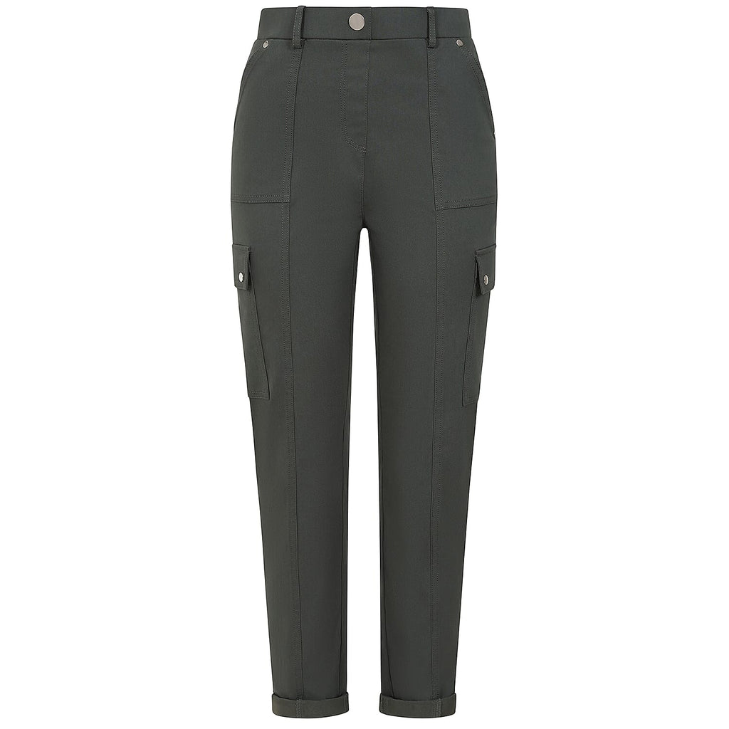 Emreco Combat Style Stretch Utility Trouser (Size 12) - Dark Khaki