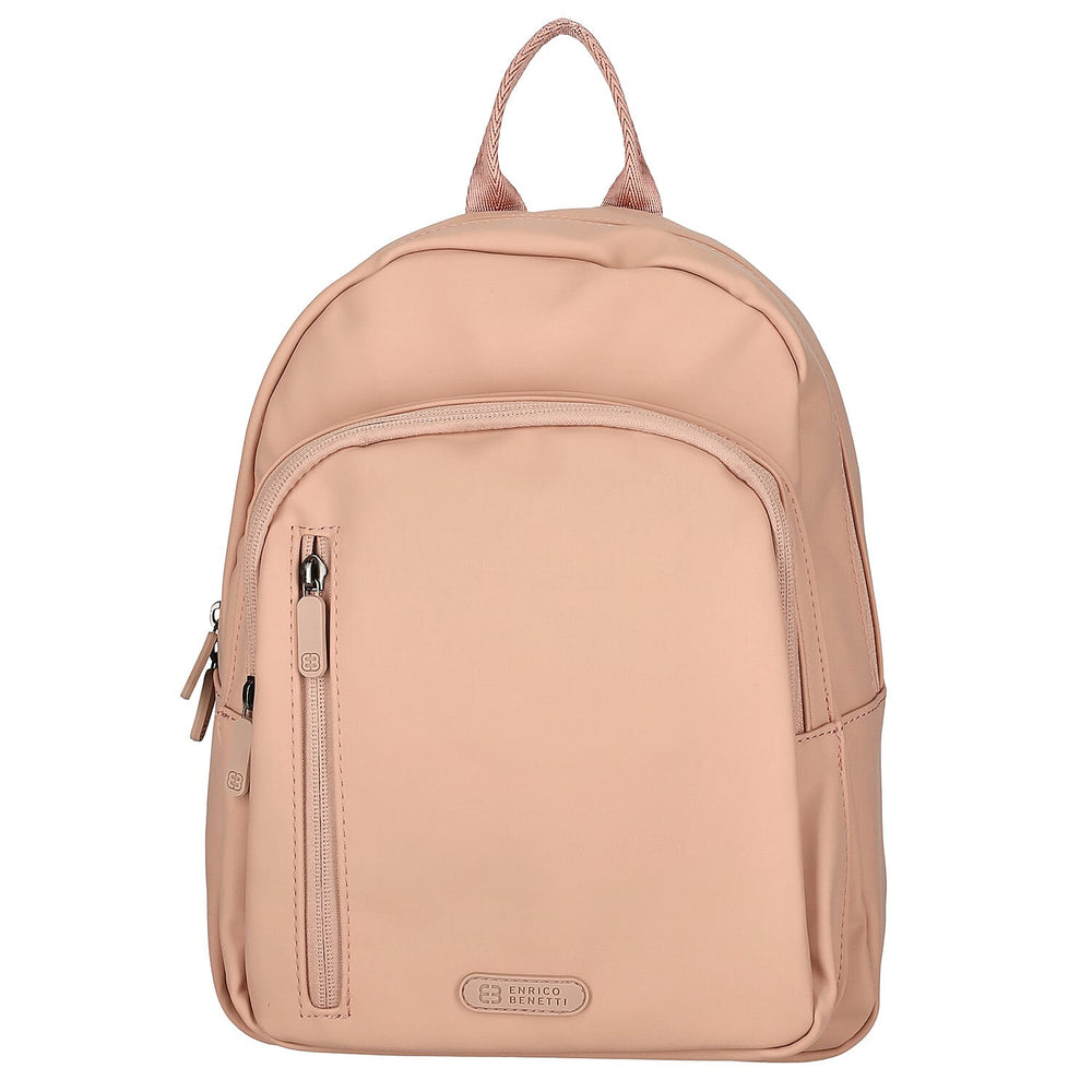 Enrico Benetti PU Backpack (Size 25x15x32 cm) - Misty rose