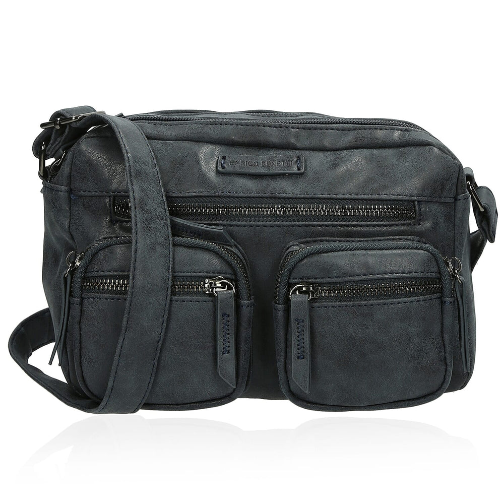 Enrico Benetti PU Shoulder Bag (Size 24x9x15 cm) - Blue