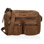 Enrico Benetti PU Shoulder Bag (Size 24x9x15 cm) - Camel