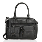 Enrico Benetti PU Shoulder Bag (Size 32x12x22 cm) - Black