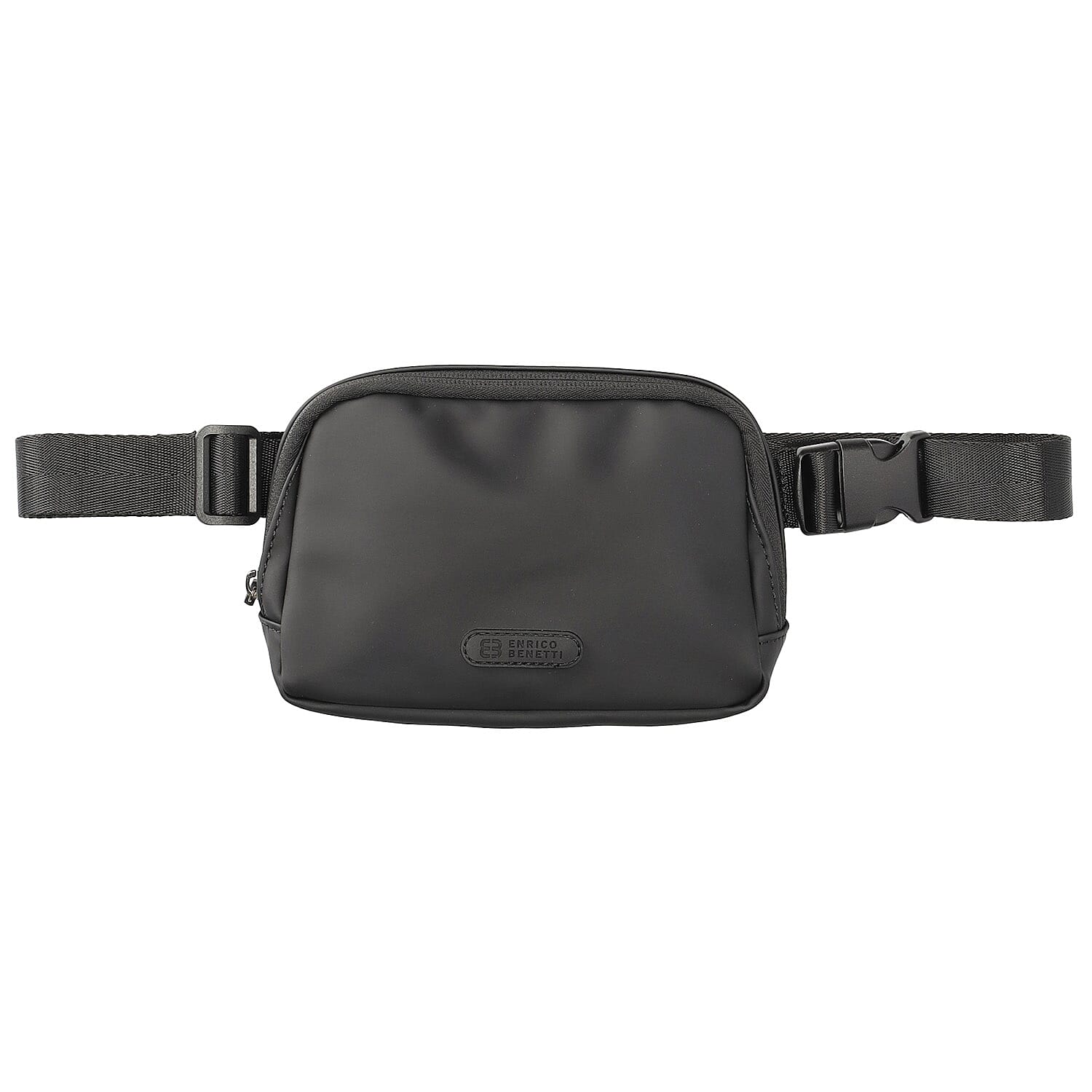 Enrico Benetti PU Travel Bag (Size 13x4x19 cm) - Black