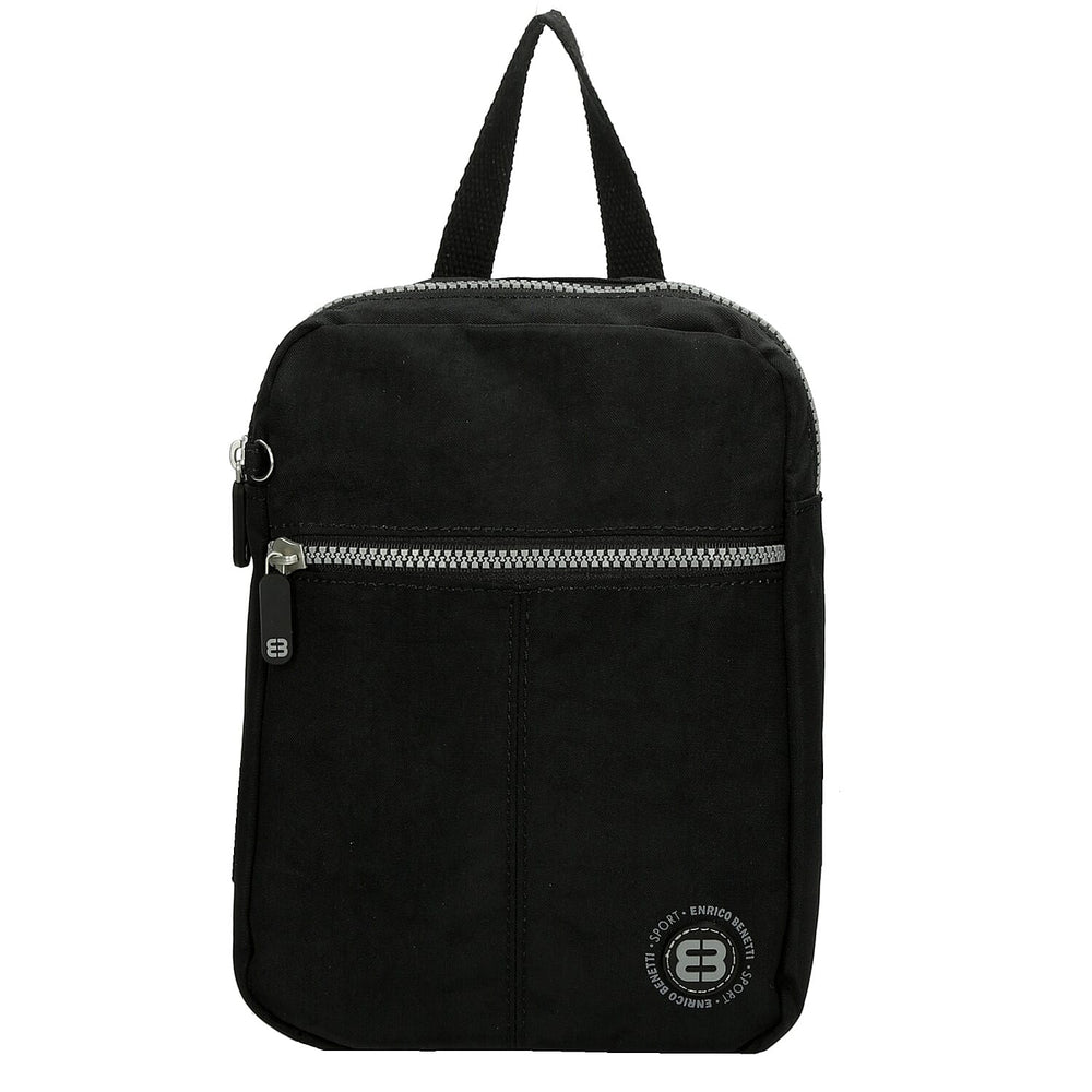 Enrico Benetti Polyamide Backpack (Size 19x6x25 cm) - Black