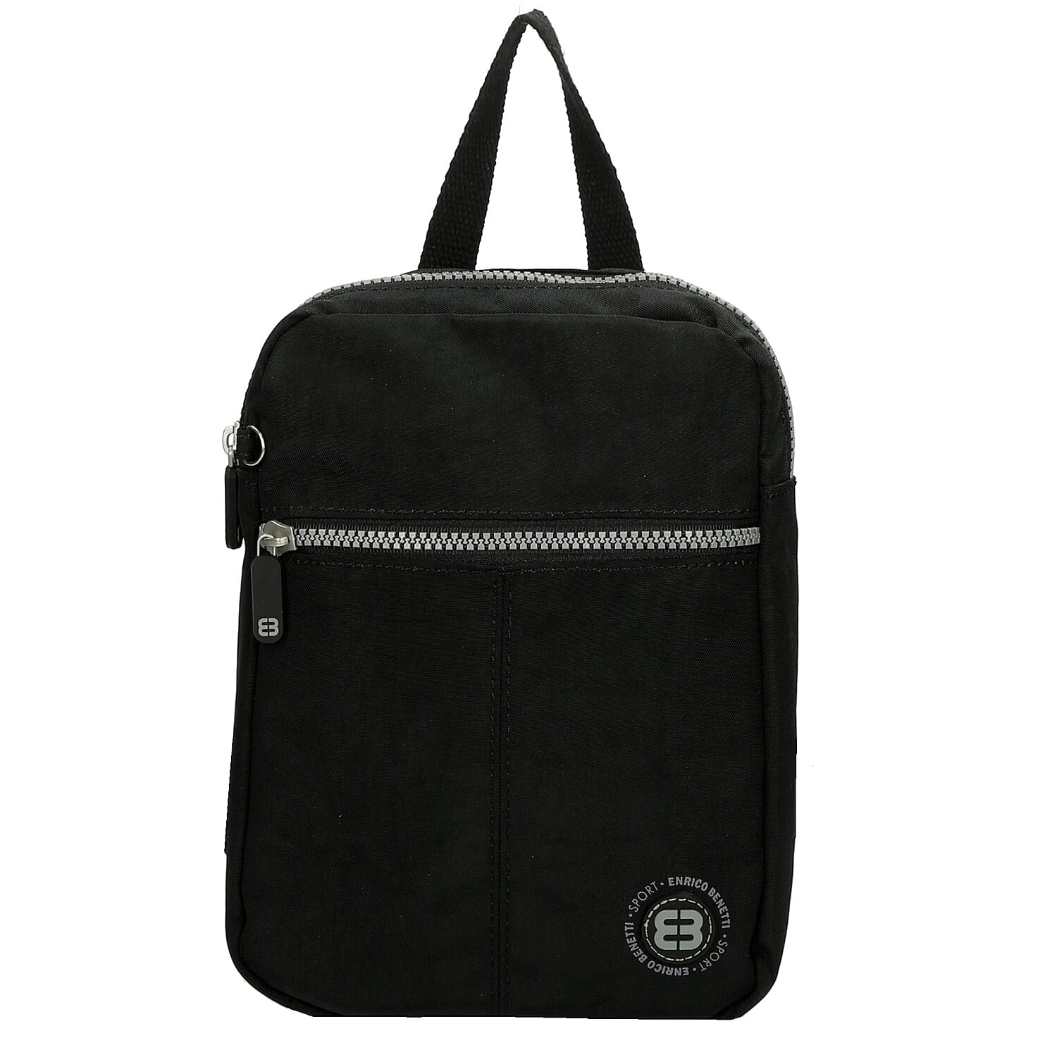 Enrico Benetti Polyamide Backpack (Size 19x6x25 cm) - Black