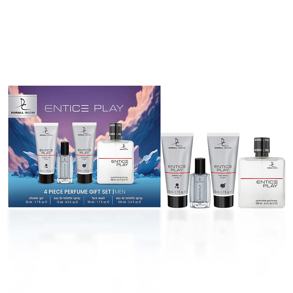 Entice Play 4 Piece Perfume Gift Set