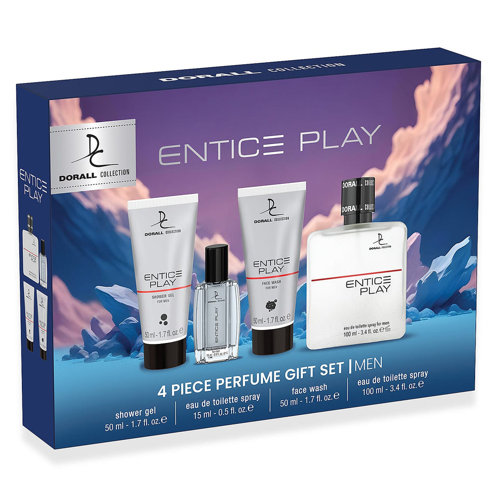Entice Play 4 Piece Perfume Gift Set
