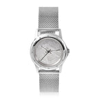 EON 1962 Swiss Movement Meteorite Dial 5ATM Water Resistant Watch in Stainless Steel Mesh Strap