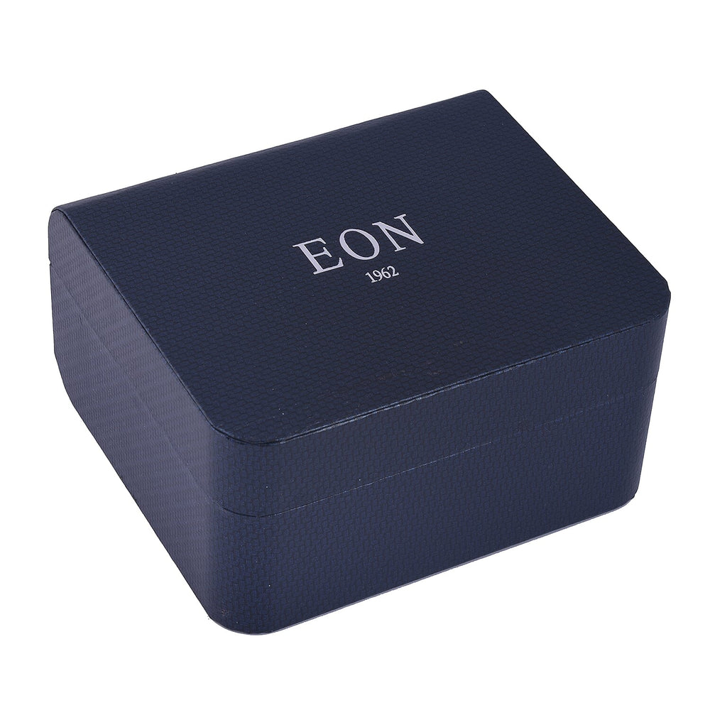 EON 1962 Swiss Movement Meteorite Dial 5ATM Water Resistant Watch in Stainless Steel Mesh Strap