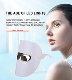 Erth Beauty Hydra Glow Led Therapy Set (Led Light Therapy Mask White with Ha Serum)