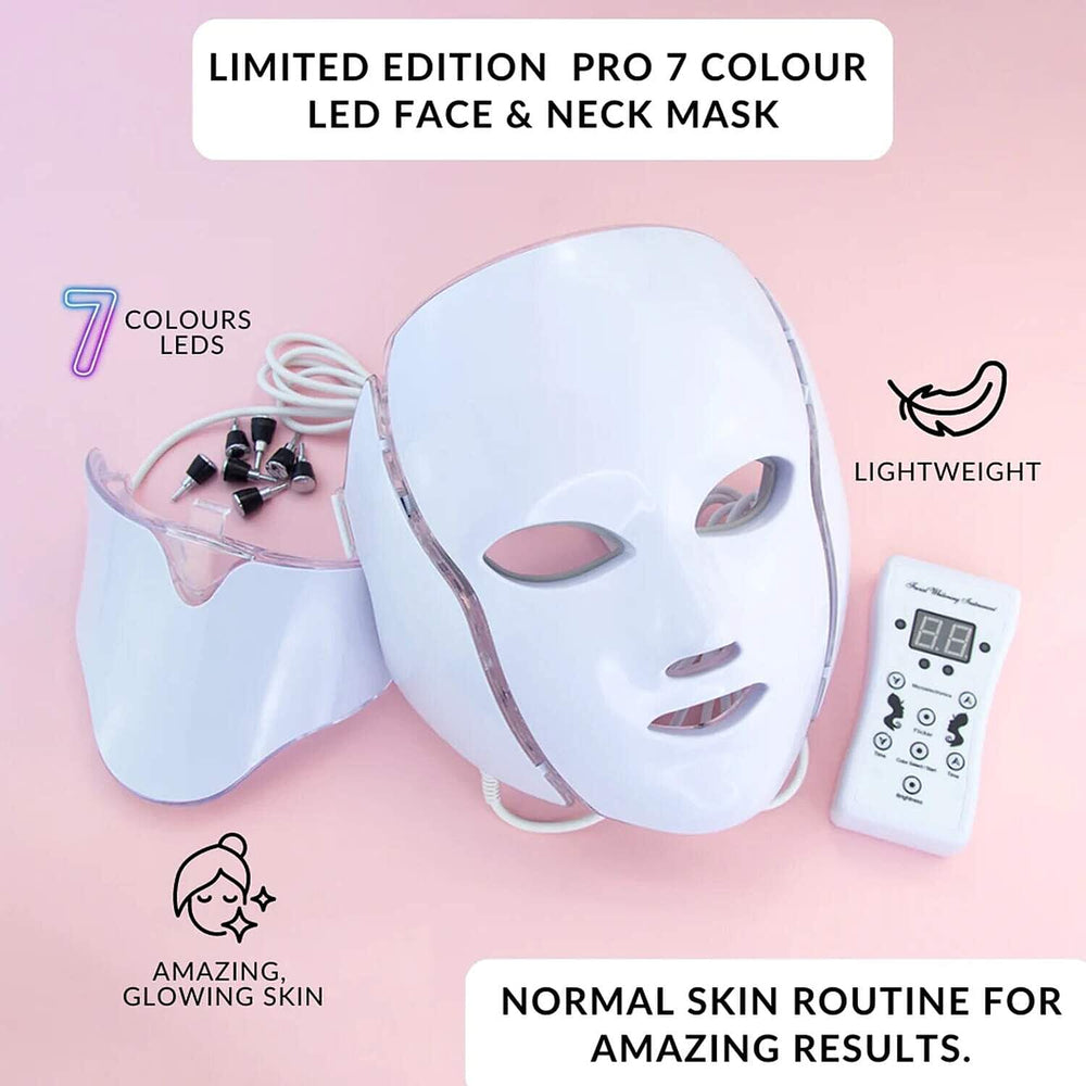 ErthSkin Limited Edition Pro 7 Colour LED Face - Neck Mask