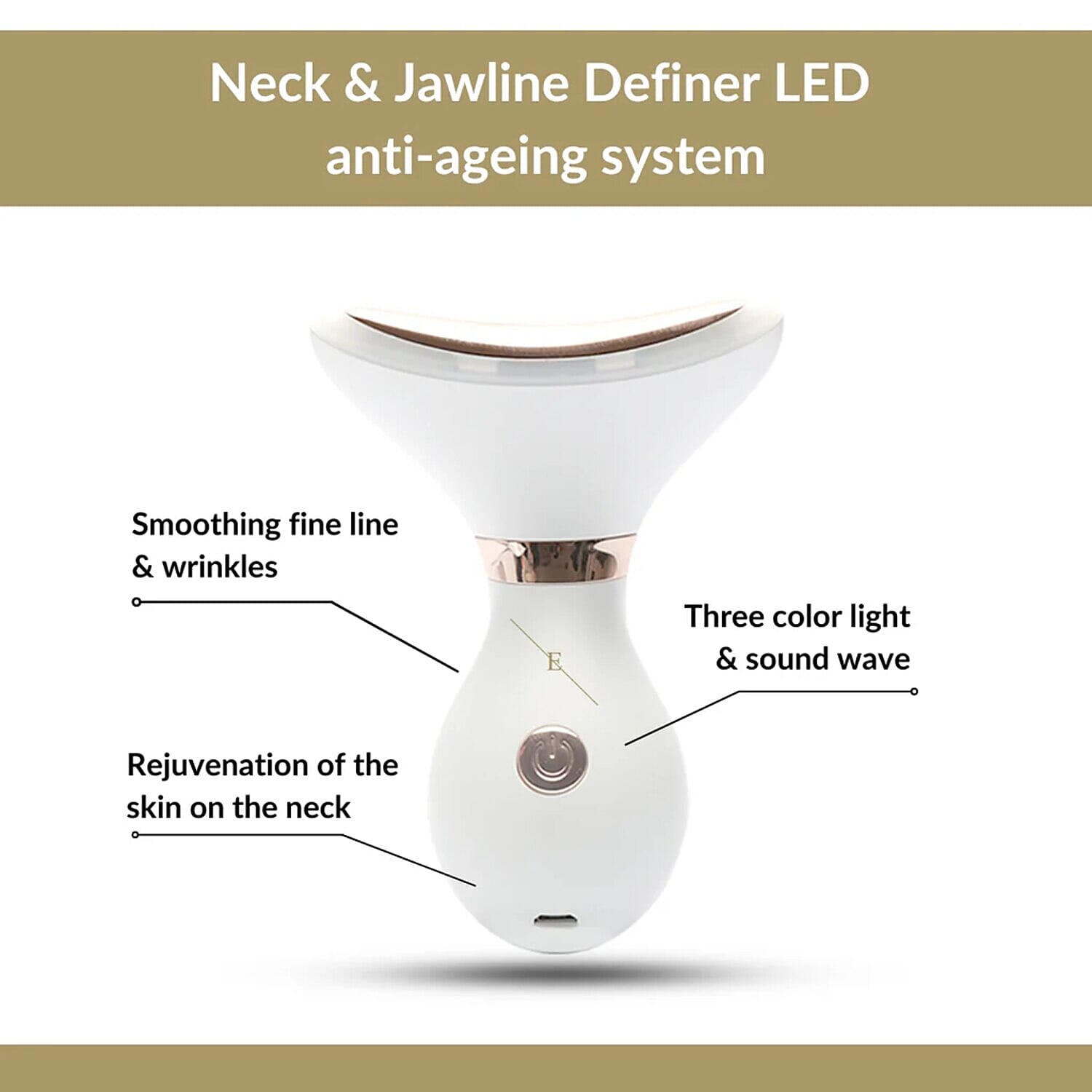 ErthSkin Neck - Jawline Definer LED Anti-Ageing System