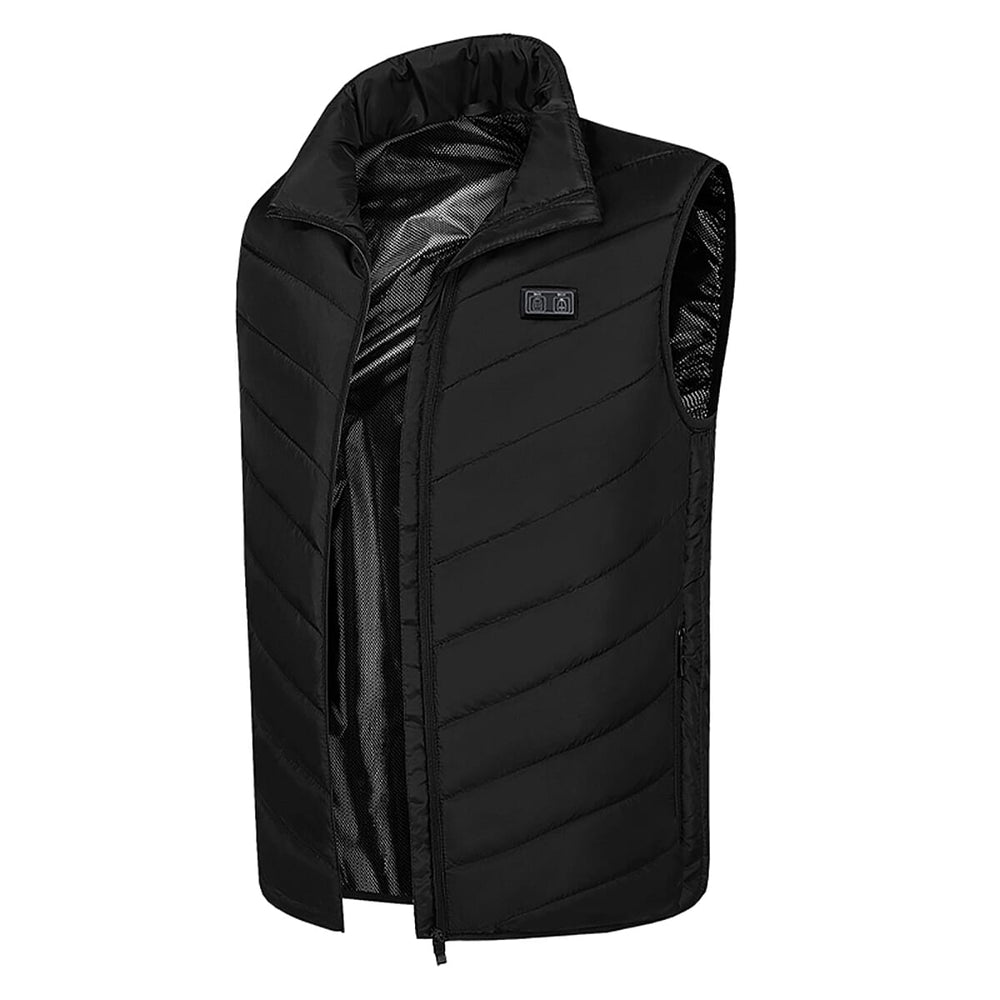 Nylon Gilet  - Black